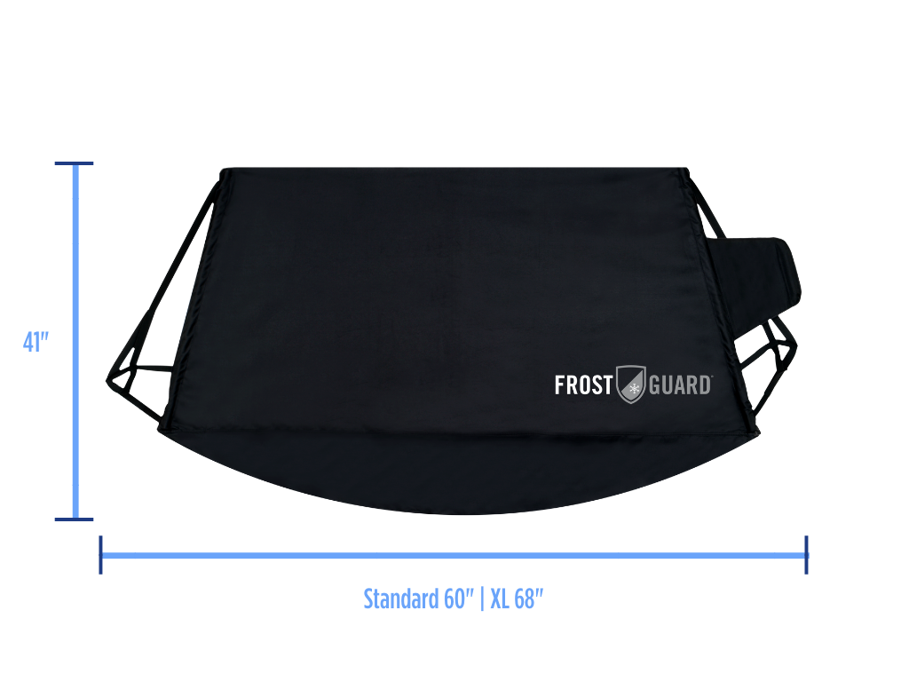 What sizes are your windshield covers? – FrostGuard